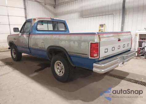 1991 Dodge W-Series W150 from USA, damaged, VIN 1B7HM16YXMS264783